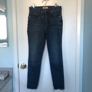 Madewell High Rise Skinny Jeans